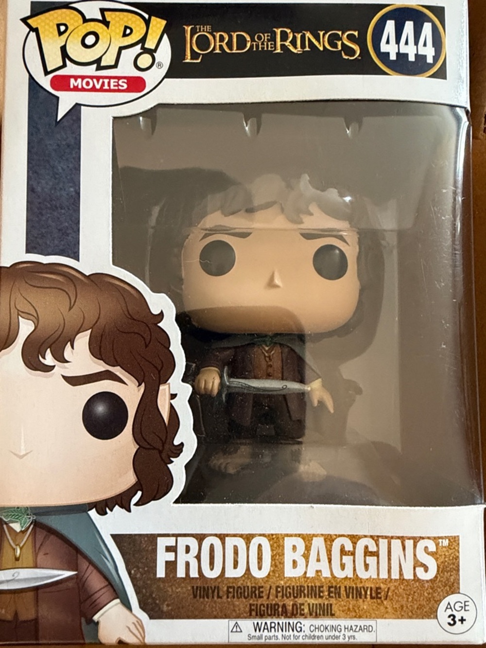 Funko Pop Lord of the Rings Frodo Baggins #444 Vinyl Figure